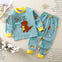 See Green Danger Dino Printed Shirt & Trouser 2 Pc Set NS6045E